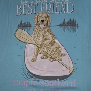 Simply Southern Blue Best Friend Tee